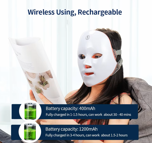 LED Face Mask Rechargeable