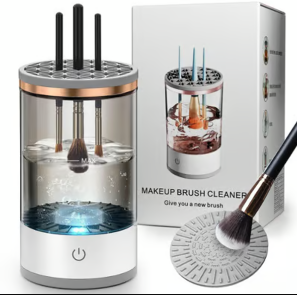 Electric Makeup Brush Cleaner, Dryer, Storage