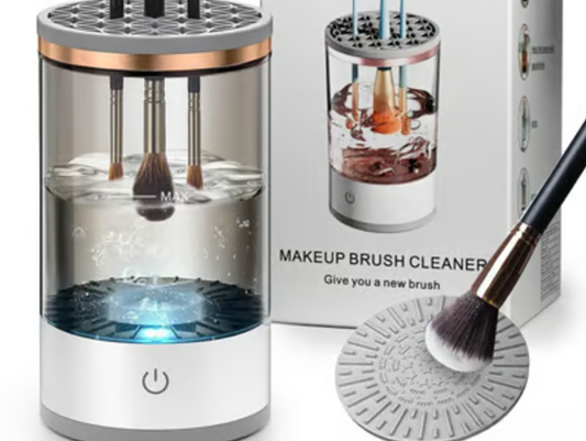 Electric Makeup Brush Cleaner, Dryer, Storage