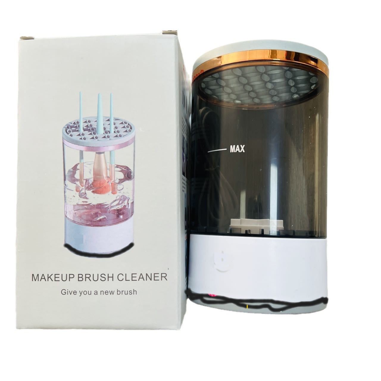 Electric Makeup Brush Cleaner, Dryer, Storage